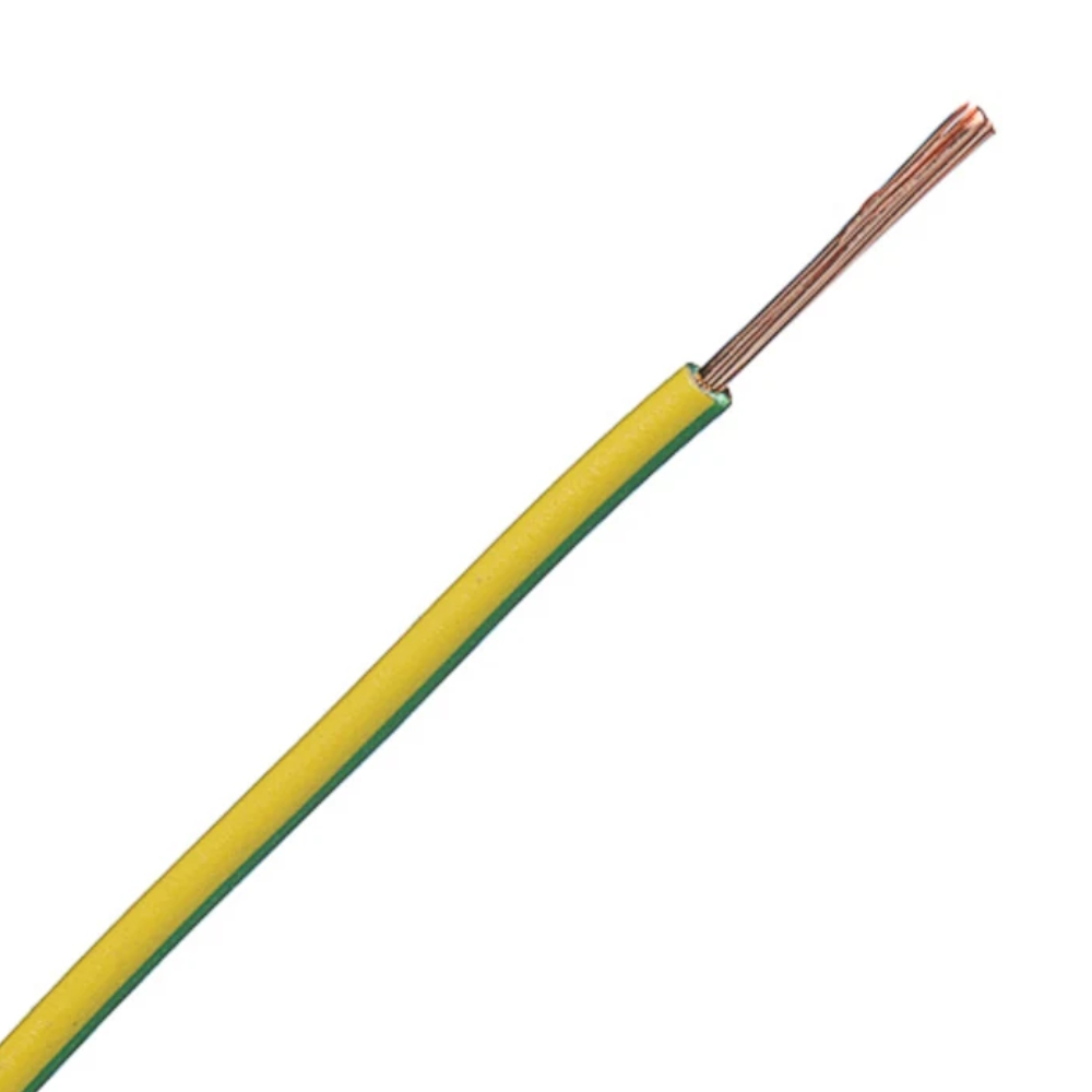 Halogenfri Kopplingskabel CPR Dca RQ 95 Grön/Gul Electrica