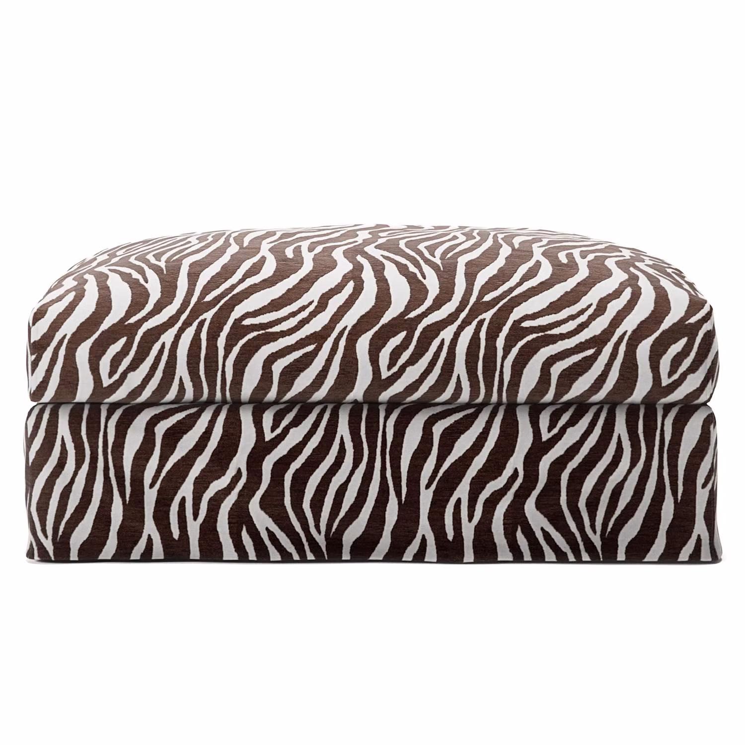 Klädsel Till Le Grand Air Fotpall Chenille, Zebra