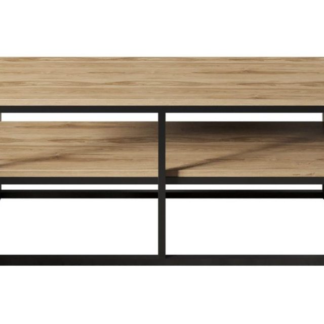 Lunnom Soffbord 110 cm med Förvaring Hylla