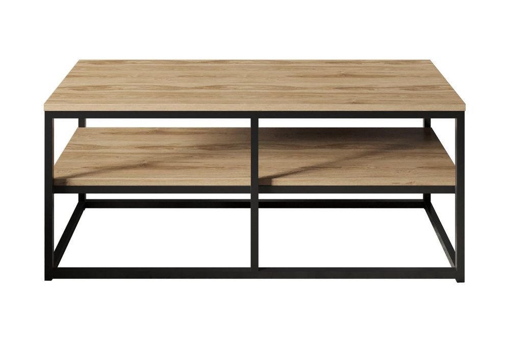 Lunnom Soffbord 110 cm med Förvaring Hylla