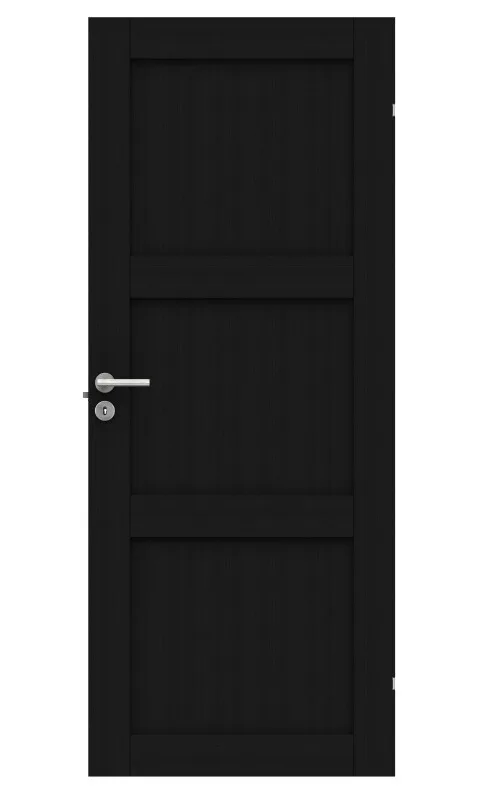 Swedoor Unique 03L Innerdörr svart ek 725x2040 mm - Bild 2
