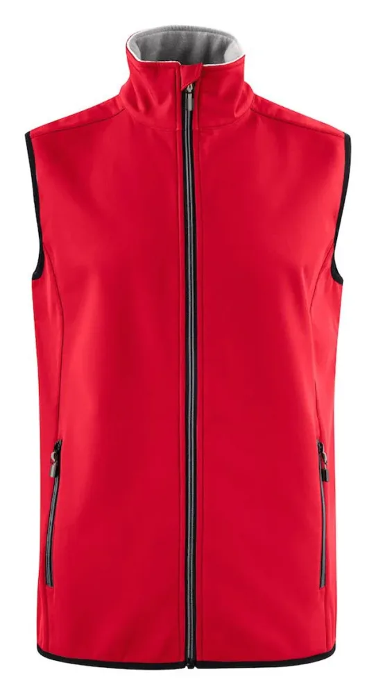 Printer Trial Vest Softshellväst Oceanblå Oceanblå - Bild 2