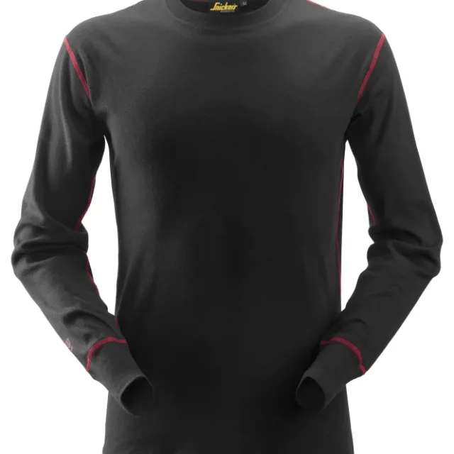 Snickers Workwear 9461 ProtecWork Undertröja svart, flamskydd XL