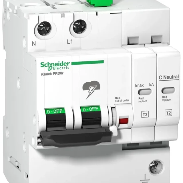 Schneider Electric A9L16294 Överspänningsskydd Quick PRD 40R, typ 2 3P+N
