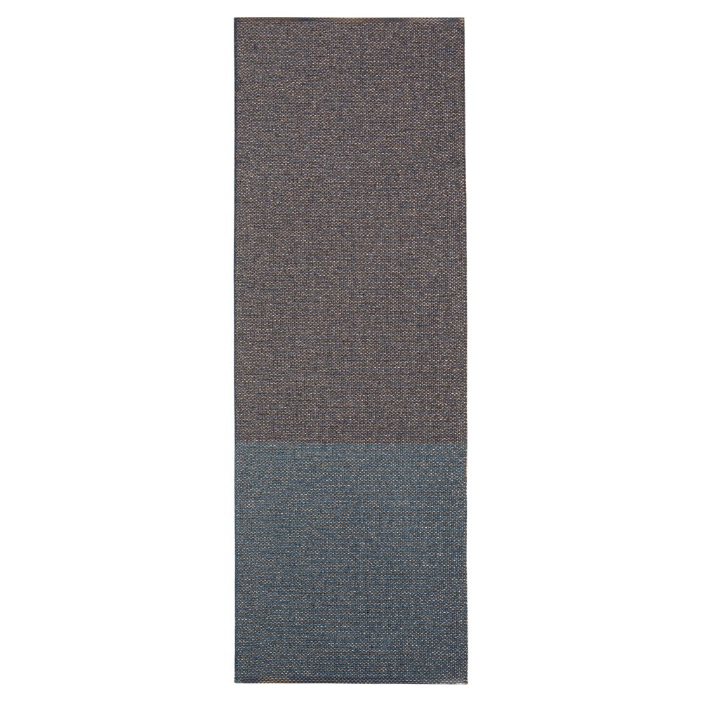 Moor matta midnight metallic (blå-brons), 70x200 cm