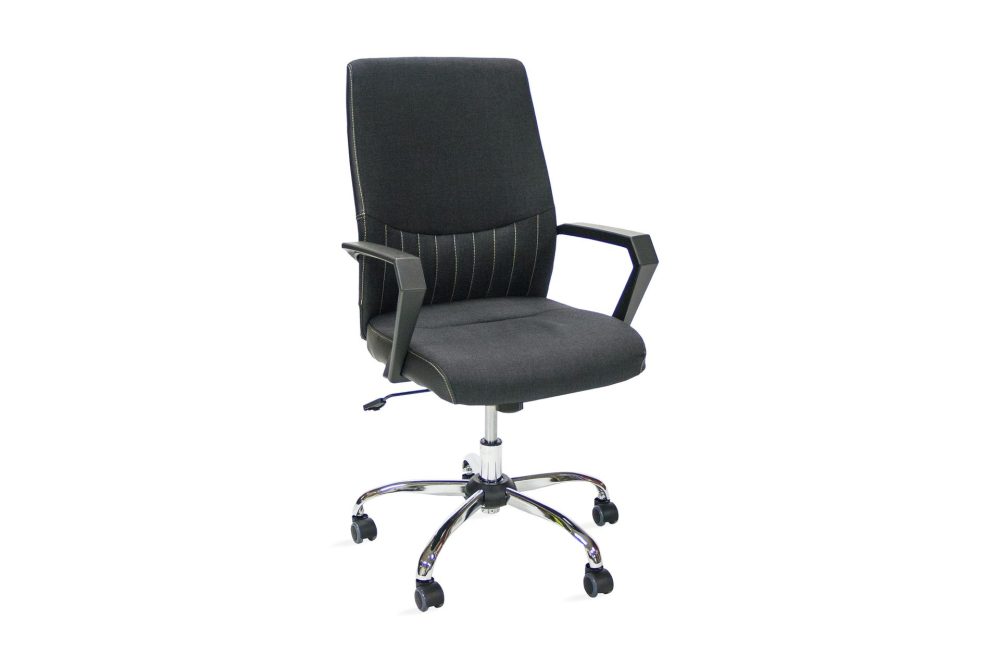 Kontorstol ANGELO 58x59x97-105cm färg: svart