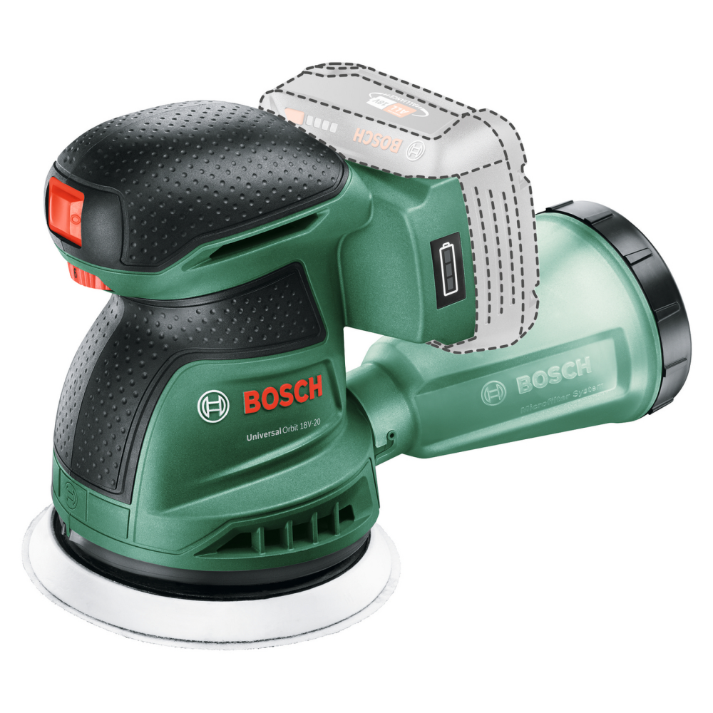 EXCENTERSLIP BOSCH UNIVERSALORBIT, 18V-20