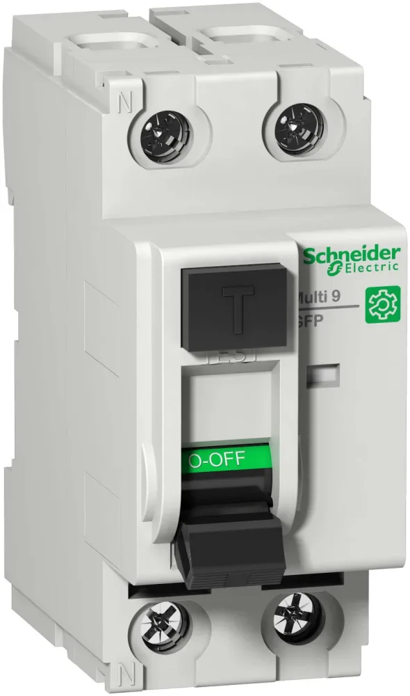 Schneider Electric Multi 9 GFP Jordfelsbrytare A-SI, 2-polig 25A, 260mA