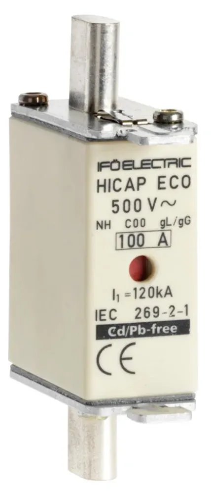 Ifö Electric Eco gG Knivsäkring 500V, strl 000 40A, 3-pack