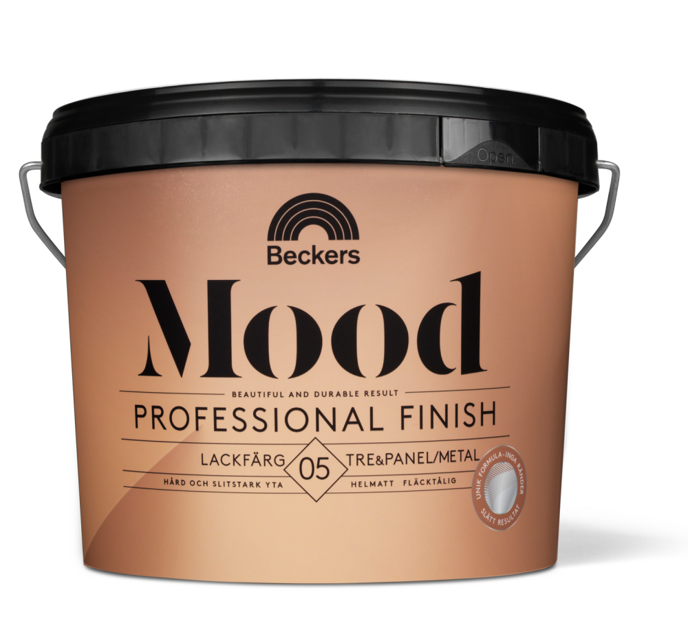 LACKFÄRG MOOD 05 VIT/ A 2,7L PRO FINISH HELMATT