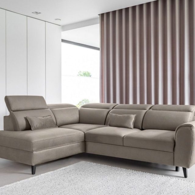 Sajda Bäddsoffa m. Schäslong 3-sits