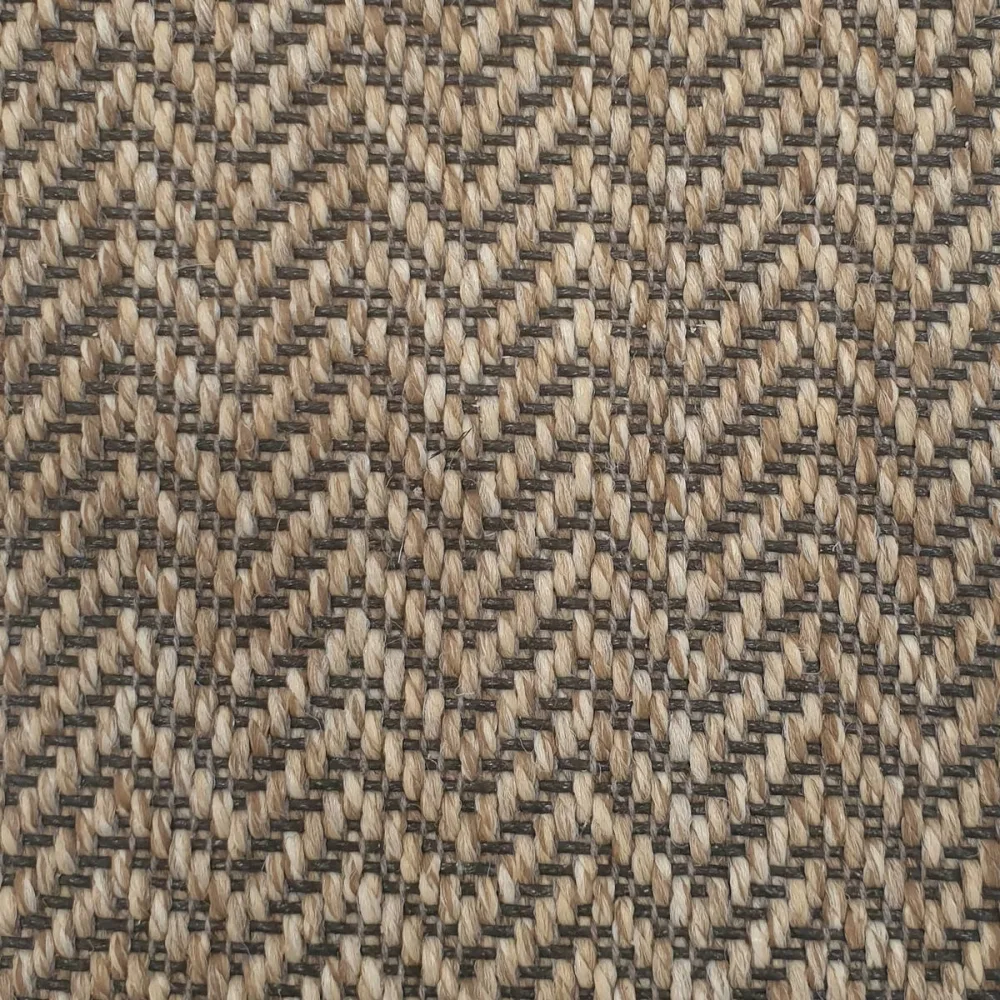 Heltäckningsmatta Beige Herringbone 12 400cm | Stuvbutiken
