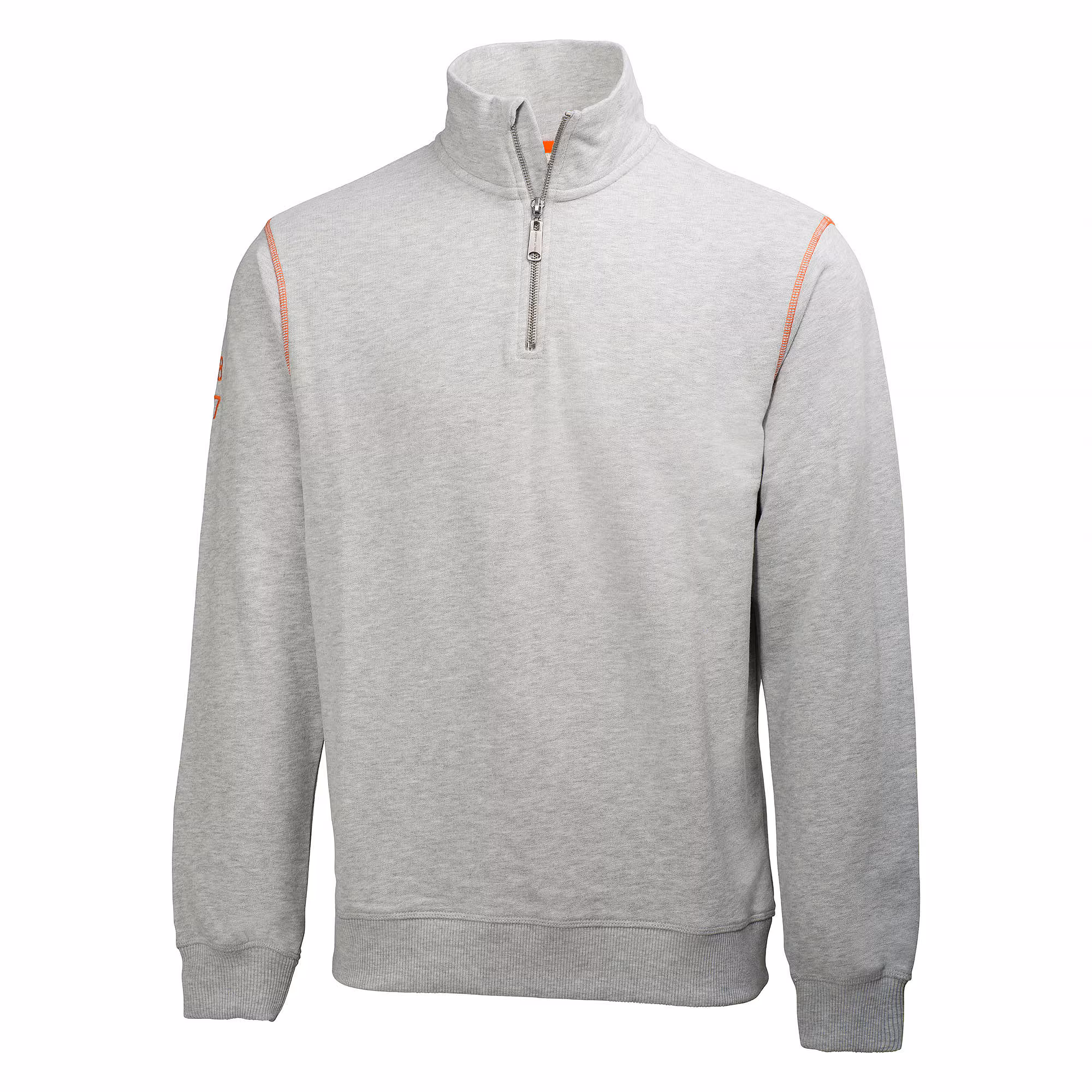 Kjøp Helly Hansen Workwear Sweatshirt Oxford halvglidelås grå, strl XL