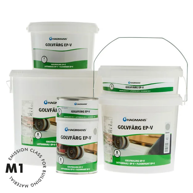 Golvfärg EP-V - 5005 Gråblå - 10 kg