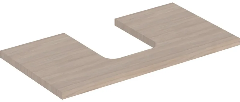 Geberit ONE 505.273.00.1 Bänkskiva 90 cm Vit, blank - Bild 2