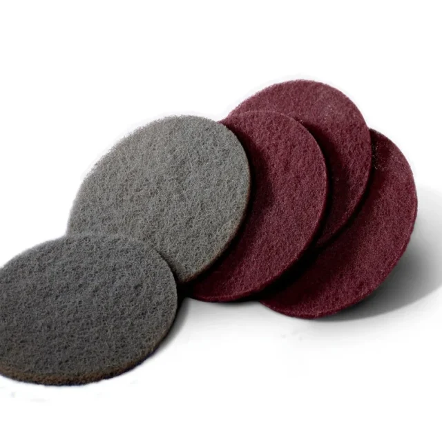 3M Scotch-Brite Clean & Finish Sliprondell 152 mm, S UFN, grå
