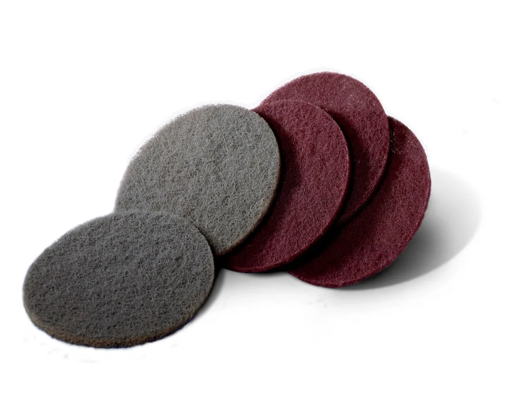 3M Scotch-Brite Clean & Finish Sliprondell 152 mm, S UFN, grå