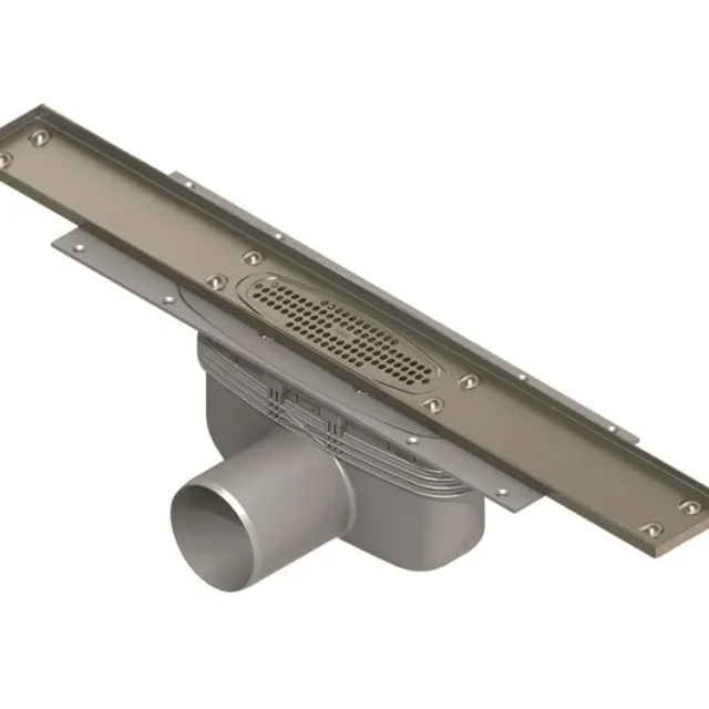 Purus Line 7114620 Golvbrunn sidoutlopp 75 x 700 mm