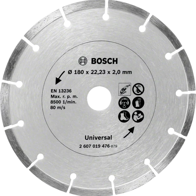 Bosch 2607019476 Diamantkapskiva 180 mm