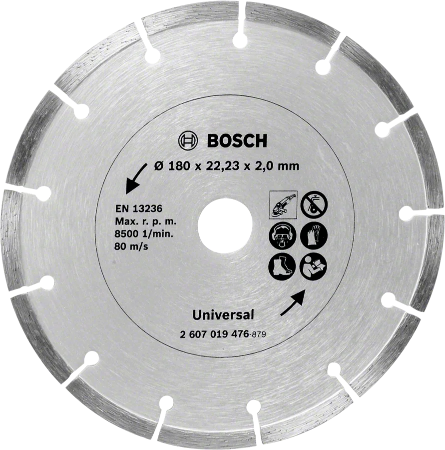 Bosch 2607019476 Diamantkapskiva 180 mm
