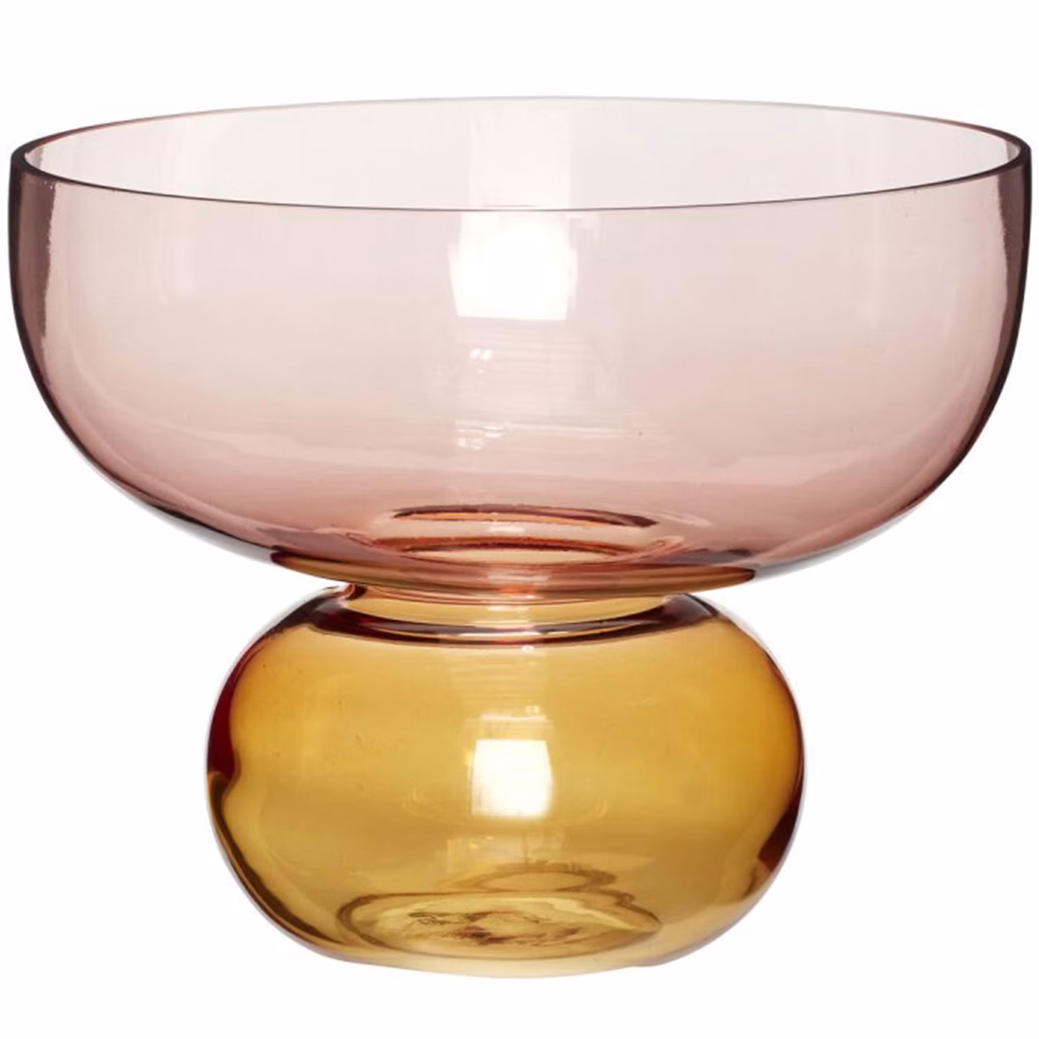 Show Vas 20 cm, Amber/Rose