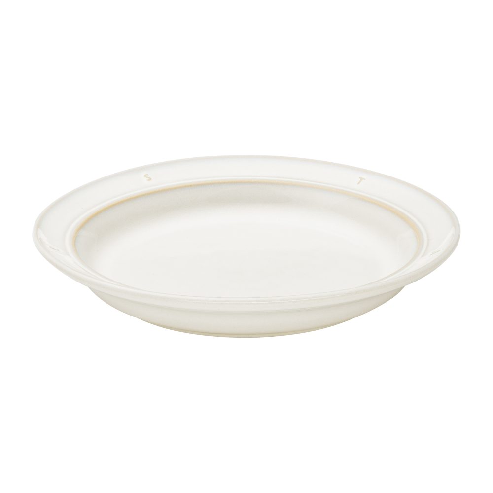 Staub Boussole tallrik djup Ø24 cm, Off white