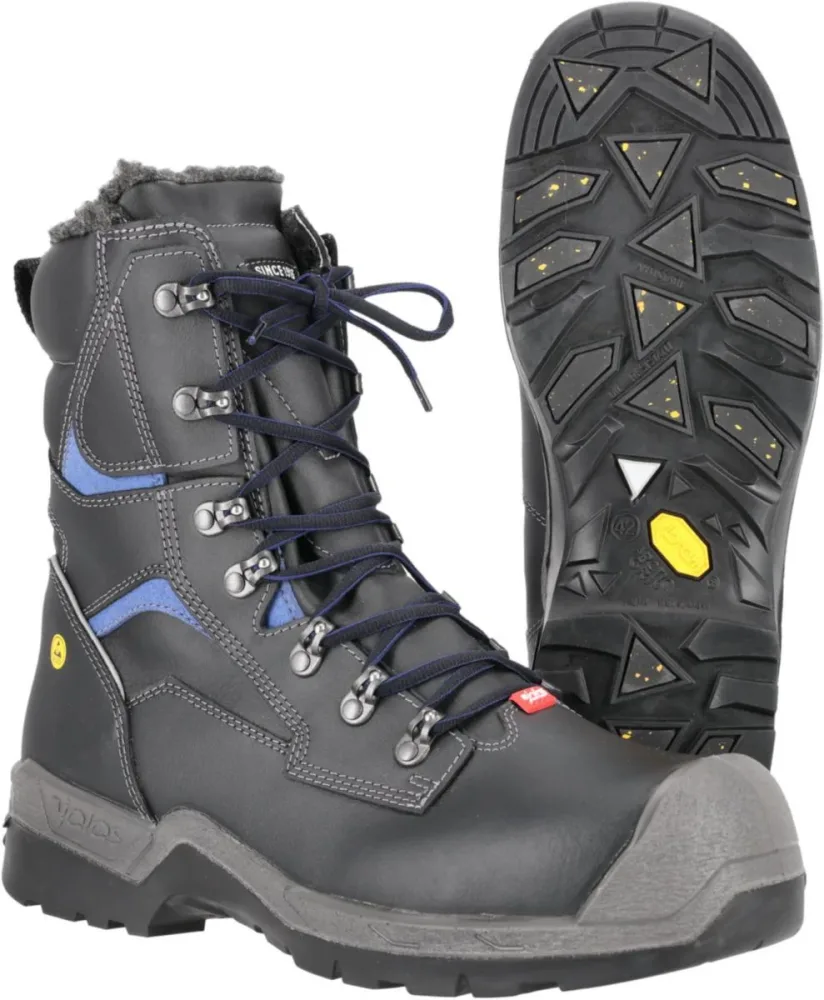 Jalas 1378 Heavy Duty Skyddskänga S3, varmfodrad, svart 37