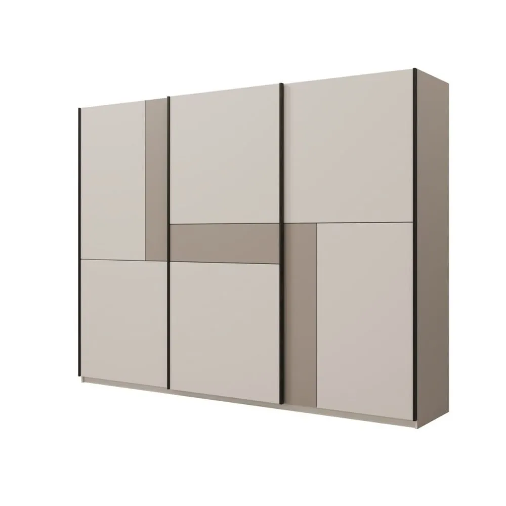 Garderob Cube 3 skjutdörrar