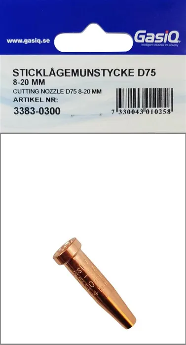 STICKLÅGEMUNSTYCKE D75
