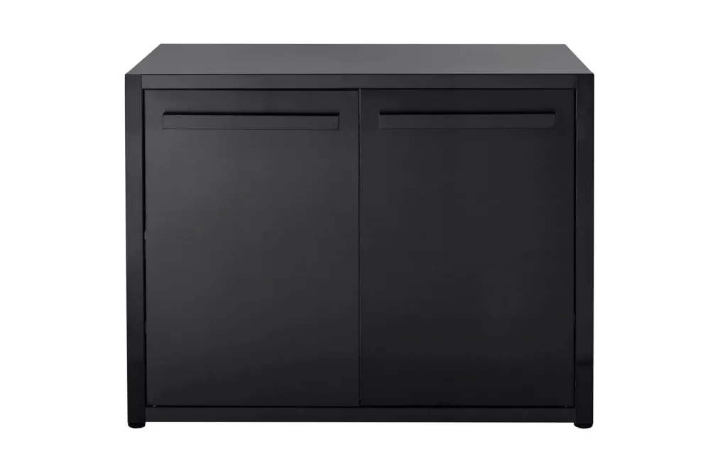 Nordic Line Black Arbetsbänk med Dörr 120 cm Svart