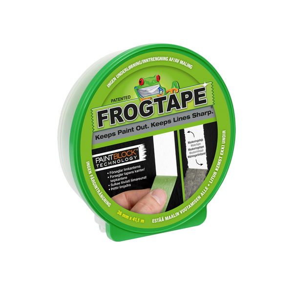 MASKERINGSTEJP FROGTAPE FROG GRÖN 36MM, 41,1M