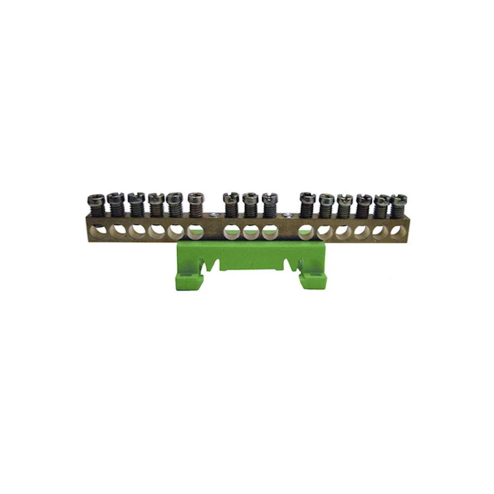 Jordplint 15 Anslutningar Oisolerad 690VAC IP20 Eldon Installation