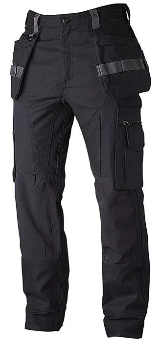 Top Swede 237 Arbetsbyxa med stretch, svart C44