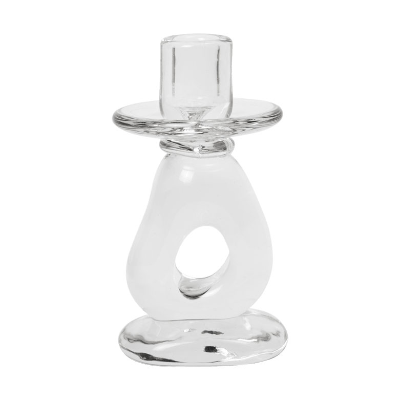 Damo ljusstake 16 cm, Clear