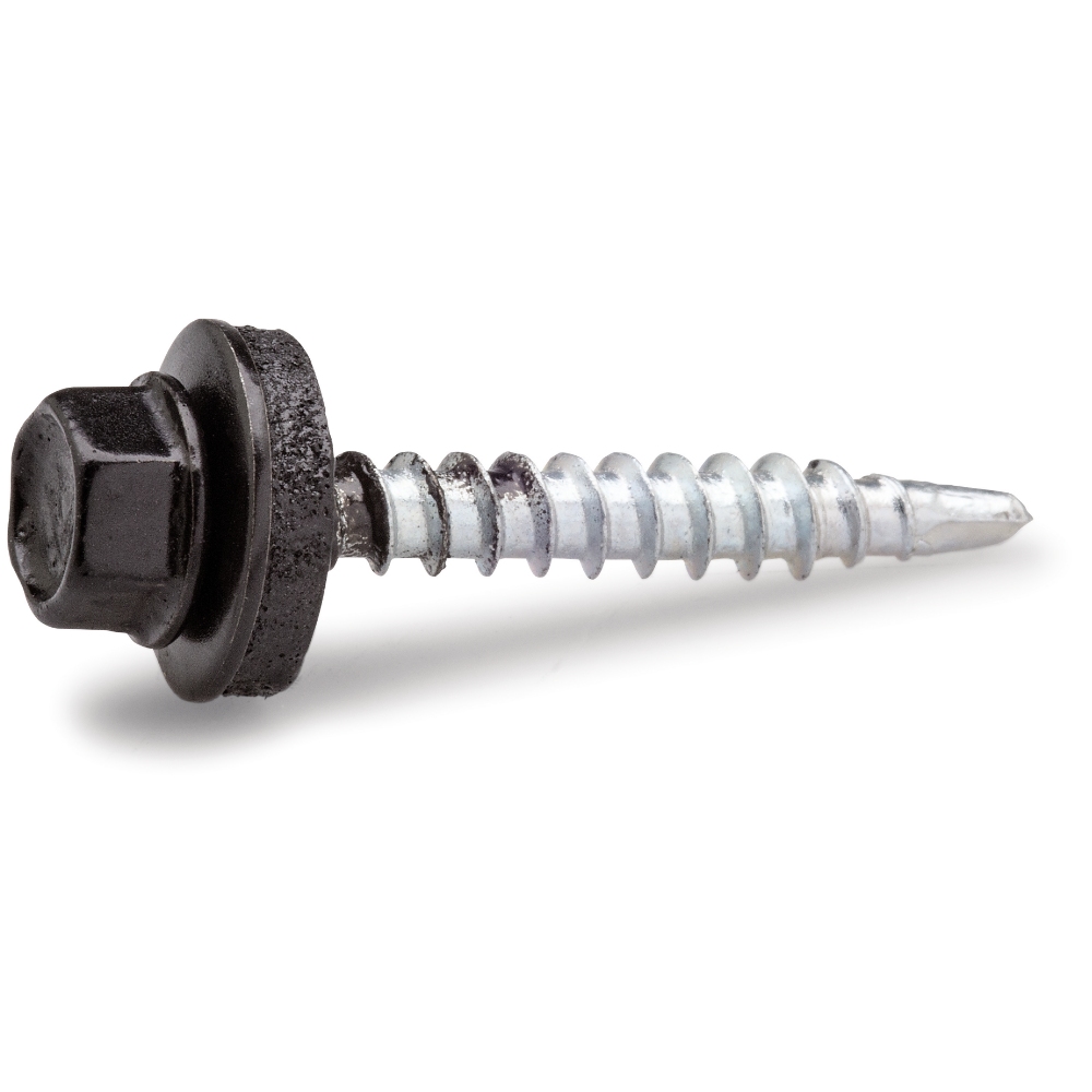 Farmarskruv Svart 4,8x35mm 25st, Fast 284963