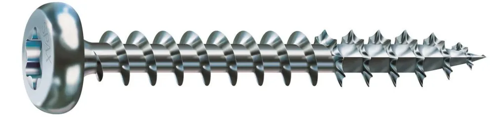 SPAX 0207000400503 Träskruv TKT, A2 4,0 x 50 mm, 200-pack