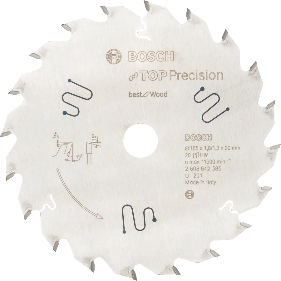 Bosch Top Precision Best for Wood Sågklinga 60T 500 mm