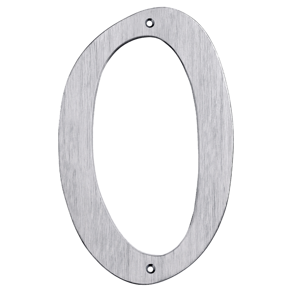 Siffra CH1 Nummer-0 205mm Borstad Krom Bårebo 861140