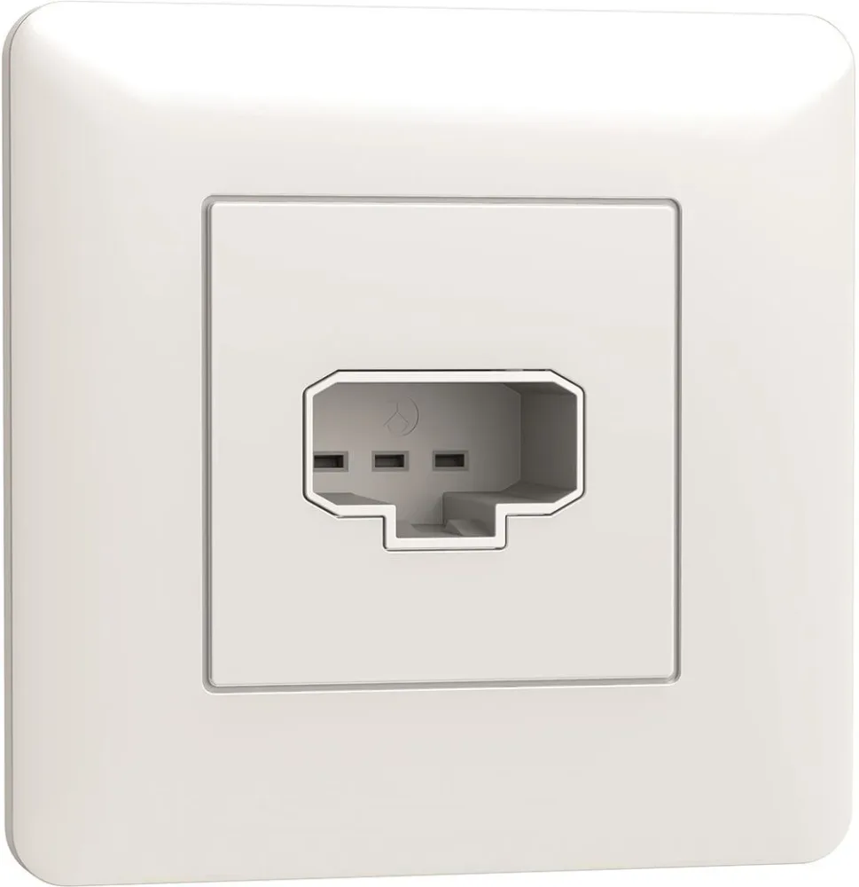 Schneider Electric Exxact Lamputtag 2-pol, DCL, infällt, för tak/vägg