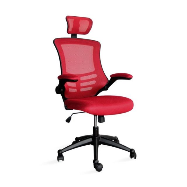 Kontorstol RAGUSA 665xD51xH117-126cm röd