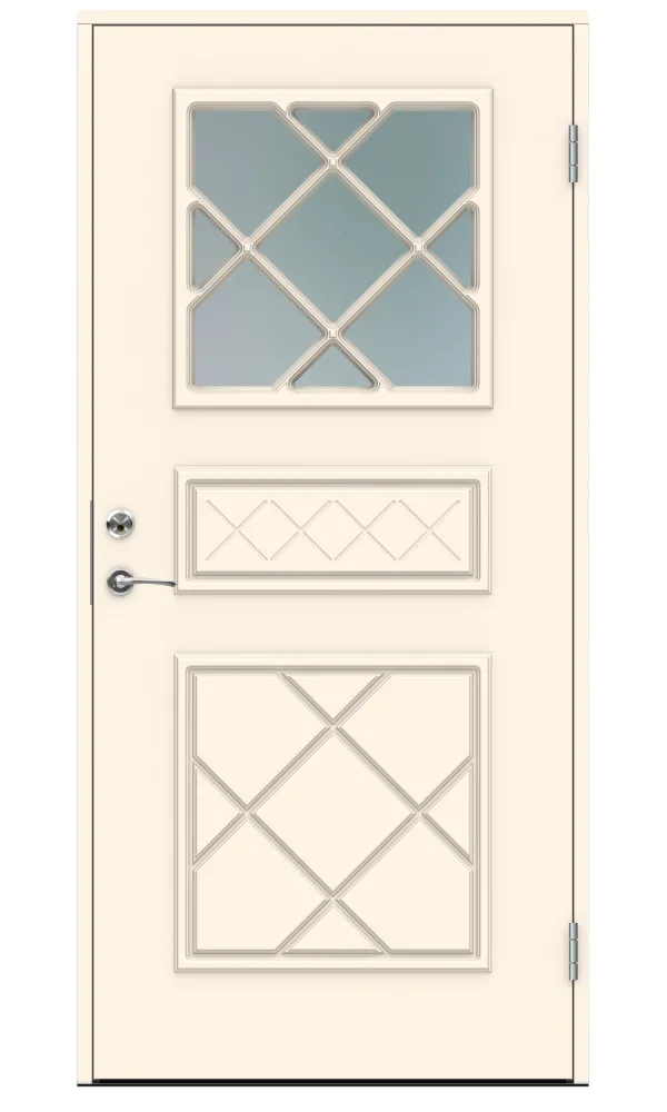 Swedoor Satie Ytterdörr vit (S 0502-Y) 2080x888 mm