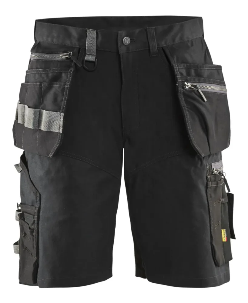 Blåkläder 159813439900C52 Arbetsshorts med stretch, svart Stl C52 - Bild 2