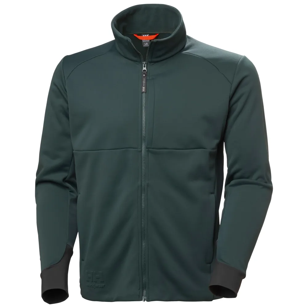 Helly Hansen Workwear Tech 72380_930 Fleecejacka mellanlager Gråmelerad
