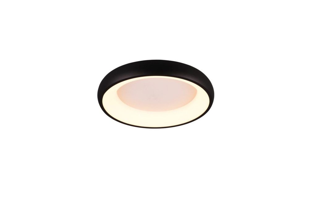 Taklampa TRIO Cardona 47 cm, Mattsvart