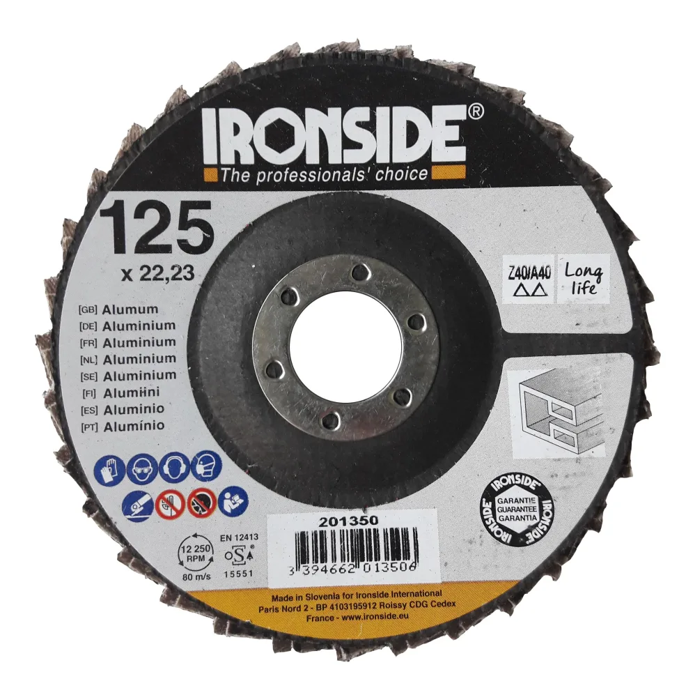 Ironside 201351 Lamellrondell aluminium Z60