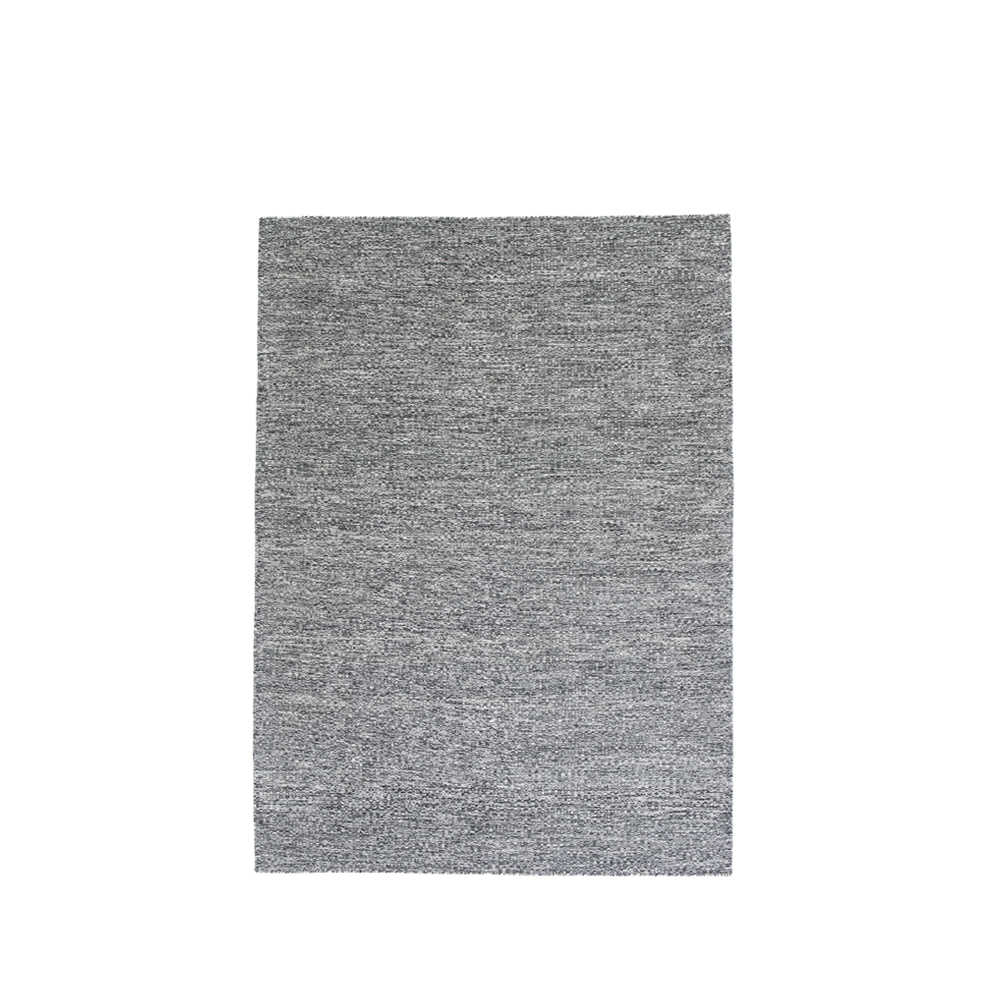 Gimle matta, black/offwhite, 170x240 cm