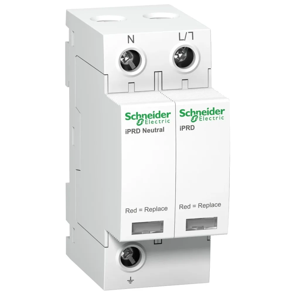 Schneider Electric A9L08200 Överspänningsskydd Typ 2+3, 2 P, 2 moduler - Bild 2