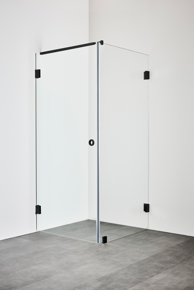 DUSCHHÖRN HAFA INFINITY COMBI 80X80 SVART