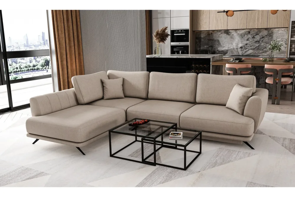 Buckmeier 3-sits Soffa med Schäslong Vänster