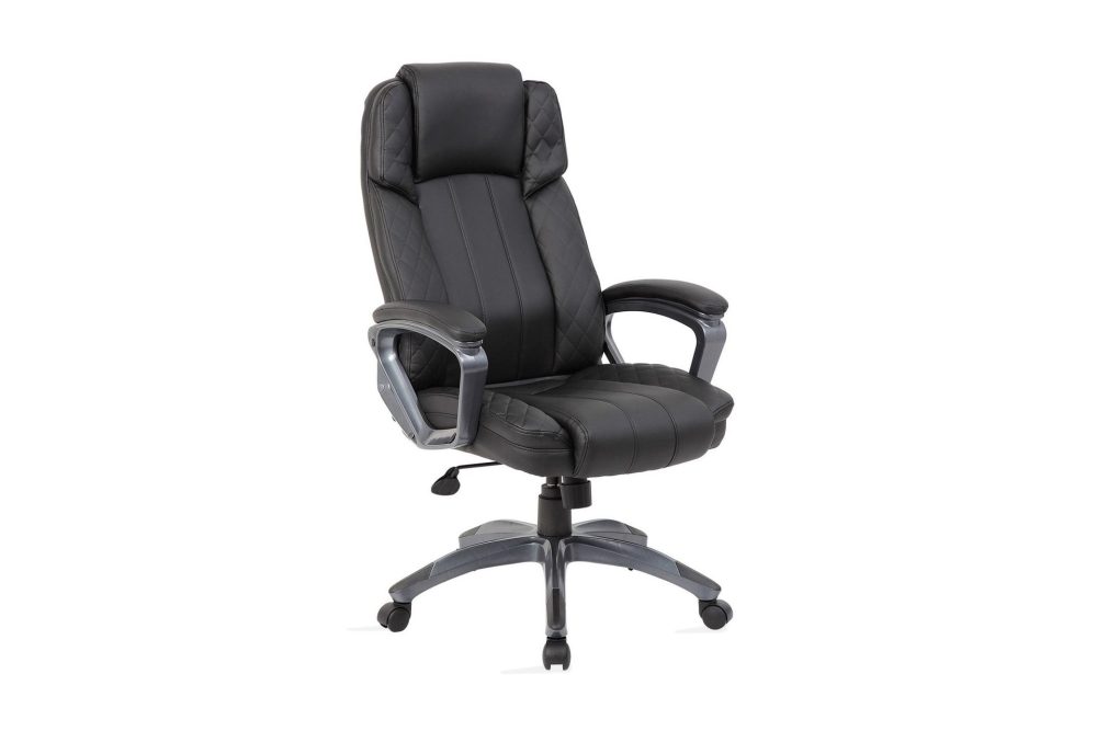 Kontorstol HÅRD 66x755xH116-1235cm färg: svart